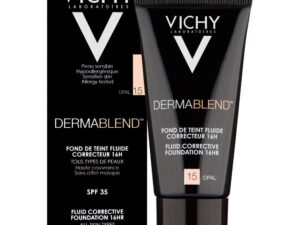 Krem pudër Vichy SPF 35 Dermablend, Opal 15, 30 ml