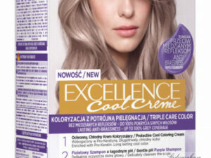 Ngjyrë për flokë Loreal Exellence no. 8.11, 48 ml + hidrogjen 72 ml