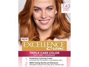 Ngjyrë për flokë Loreal Exellence no. 7.43