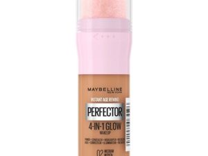Krem pudër Maybelline 4 In 1 Glow, 03 Medium Deep, 20 ml