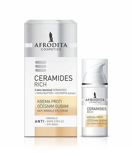 3831070658108-2.jpg Krem për sy antirrudhë Afrodita Ceramides Rich, 15ml - Figura 1