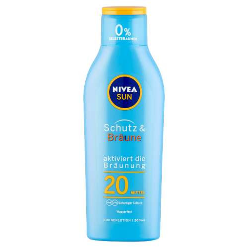 4005900113320 Krem mbrojtës ndaj diellit Nivea Sun 20 SPF, 200 ml - Figura 1