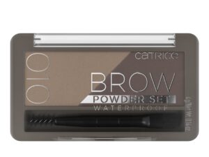 Hije për vetulla Catrice, Brow Powder Set Waterproof, Ash Blonde no.010, 4g
