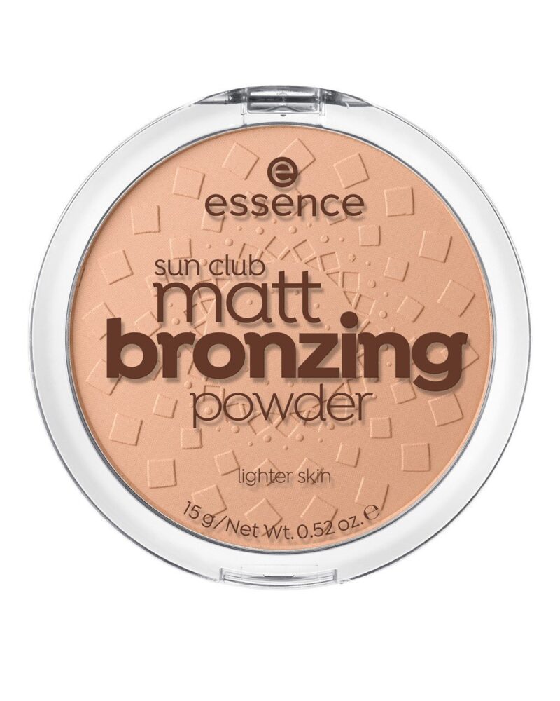 Pudër për faqe Essence Sun Club Matt Bronzing Powder, 01 Natural, 15g