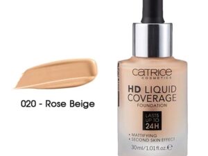 Krem pudër Catrice HD Liquid Coverage, 020 Rose Beige 30 ml, woman
