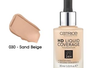 Krem pudër Catrice HD Liquid Coverage, 030 Sand Beige , woman