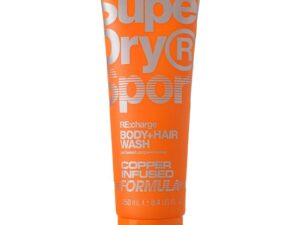 Shampo për flokë dhe trup Superdry Charge, 250 ml