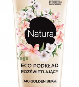 Pudër e lëngshme Lirene Natura Eco 340 bezhë e artë, 30ml