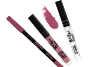 Set për buzë Lovely K*LIPS VELVET, Nr. 1 ROSE RIDE