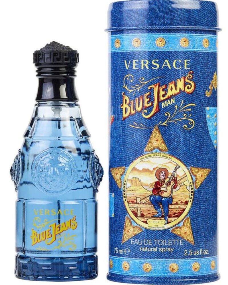 Eau De Toilette Versace Blue Jeans, 75 ml