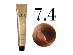 Ngjyrë për flokë Oro 7.4 bakër, 100 ml
