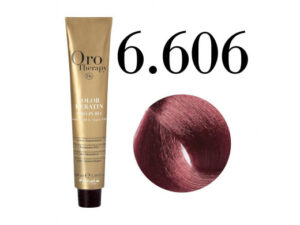Ngjyrë për flokë Oro 6.606 e kuqe e ngrohtë , 100 ml