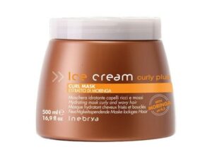 Maskë për flokë kaçurrela Inebrya Ice Cream, 500ml