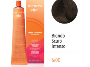 Ngjyrë për flokë Inebrya  6/00 Bionde e Errët intensive, 100ml