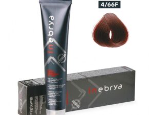 Ngjyrë për flokë Inebrya 4/66F, e kuqe, 100 ml