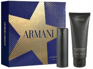 Set Eau De Toilette Emporio Armani , 30 ml + 75 ml xhel dushi