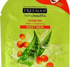 Maska për fytyrë Freeman Hydrating Sheet Mask Aloe+Seaberry, 25ml