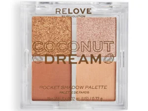 Paletë 4 ngjyrëshe Revolution Relove  COCONUT DREAM 0.72 g