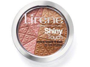 Shkëlqyes për fytyrë dhe sy Lirene Shiny Touch, bronz 9 g