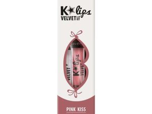 Set për buzë Lovely K*LIPS VELVET, Nr. 3 PINK KISS