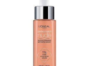 Pudër e lëngshme L'Oreal Perfect Match , 1 % Hyaluron, 3-4 Hell - Mittel , 30 ml
