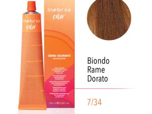 Ngjyre Inebrya 7/34 Bionde Baker , 100 ml