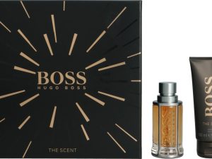 Set Eau De Toilette ,Hugo Boss , The Scent , 50 ml + xhel dushi 75 ml