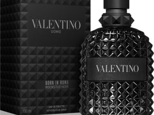 Eau De Toilette , Valentino Uomo , Born In Roma , Rockstud Noir , 100 ml