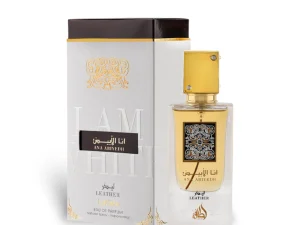 Eau De Parfum , Lattafa , Ana Abiyedh Leather , 60 ml