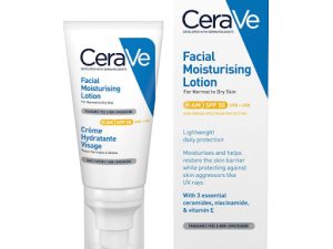 Krem kunder diellit , Cerave Moisturising Lotion , SPF 50 , 52 ml