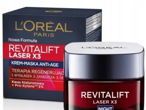 Krem nate , L'Oreal Revitalift Laser x3 , 50 ml