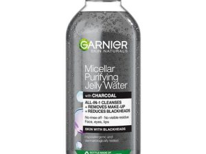 Uj micelar , Garnier , Jelly Water Charcoal ,400 ml
