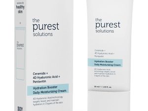 Krem hidratues , ThePurestSolutions , Ceramide + 4D Hyaluronic Acid + Pentavitin , 50 ml