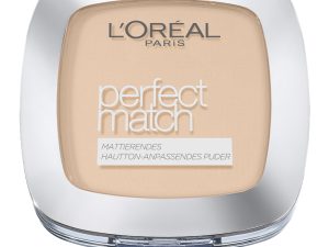 Puder e ngurte, L'Oreal, Perfect Match, 1R/1C, 9g