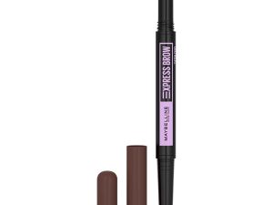 Laps për vetulla, Maybelline Express Brow, Satin Duo 2in1 , Dark Brown, 10 g