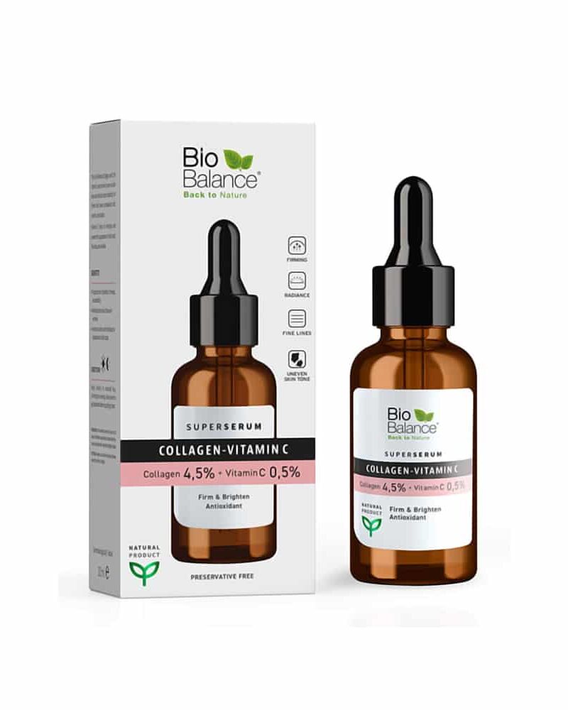 Bio Balance, 4.5 Collagen, 0.5 Vitamin C, Super Serum, 30ml