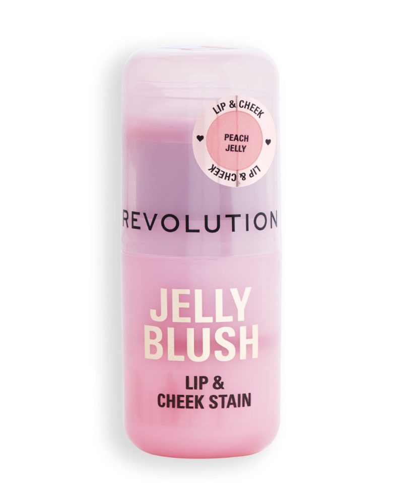 Blush Revolution Jelly Lip & Cheek Tint Jelly Peach Orange, 5 g