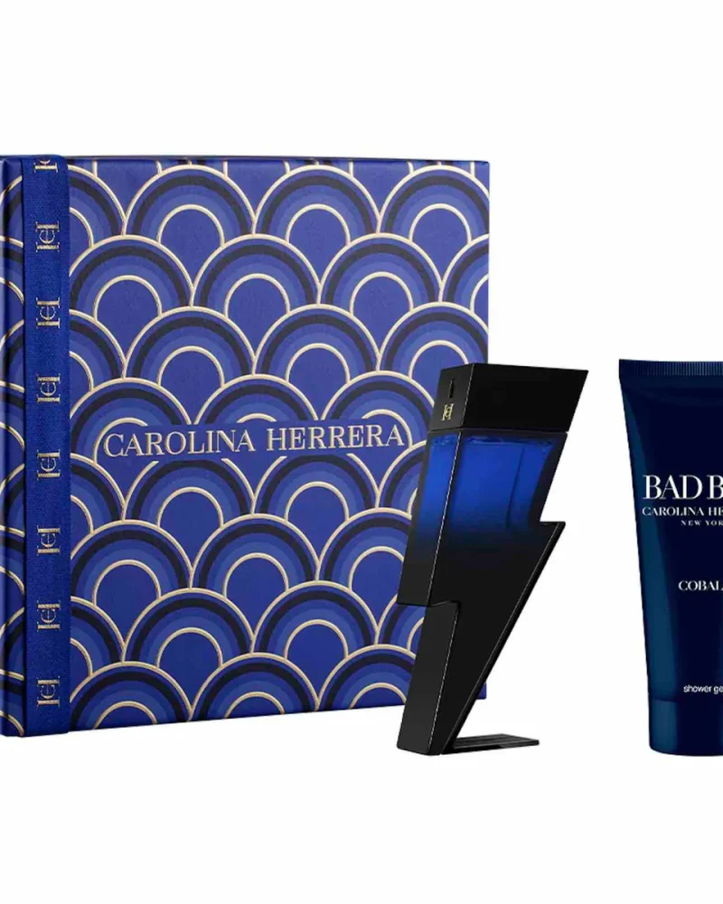 Set Carolina Herrera Bad Boy Cobalt Elixir Eau De Parfum, 100 ml Cobalt Shower Gel, 100ml