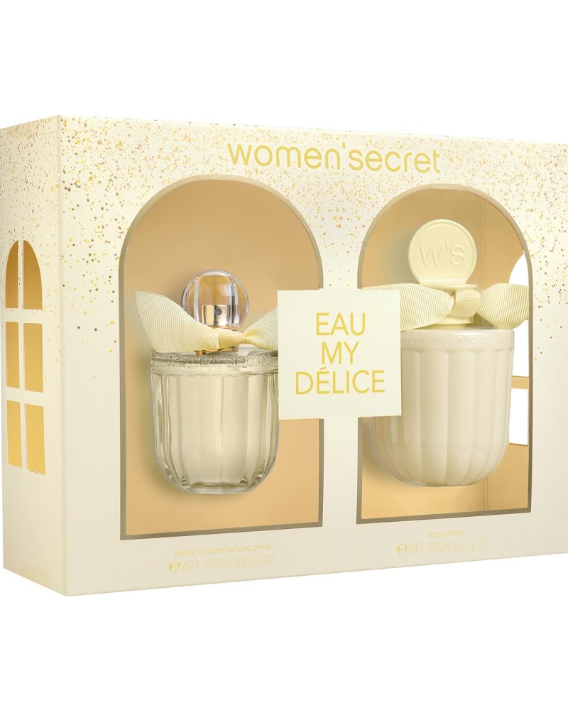 Set Women's Secret Delice Eau De Toilette, 100 ml Body Lotion, 200 ml