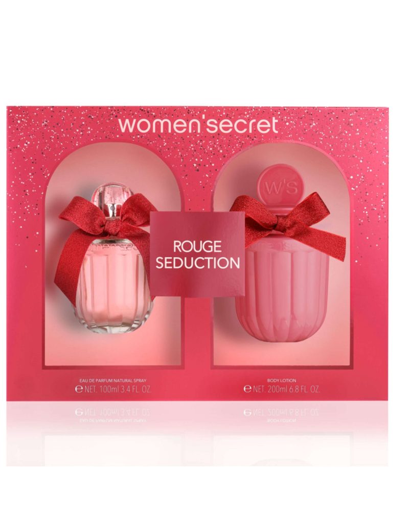 Set , Women's Secret , Rouge , Eau De Parfum , 100 ml + Body Lotion , 200 ml