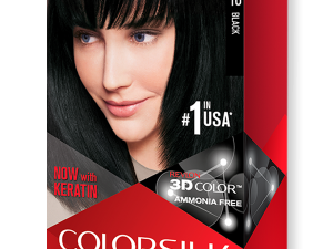 Ngjyrë për flokë Revlon, 10 Black, 59.1 ml