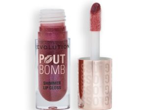 Shkëlqyes për buzë Revolution Shimmer Pout Bomb, Chocolate Sparkle, 4.5 ml
