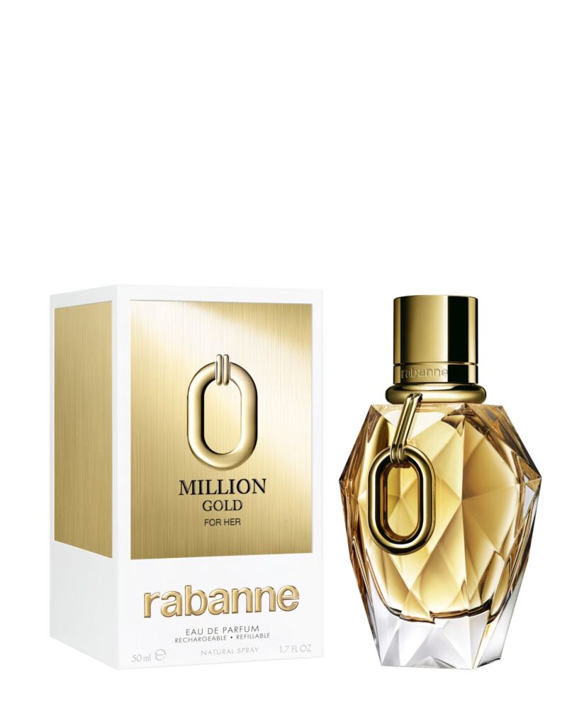 Eau De Parfum , Paco Rabanne , Lady Million , Gold , 50 ml