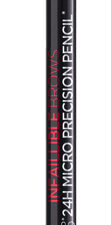 Laps për vetulla, L'Oreal Infaillible Brows Micro Precision Pencil, 1.0 Ebony, 10 g