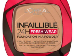 Pudër e ngurtë L'Oreal Infaillible 24H, 260 Golden Sun, 9 g