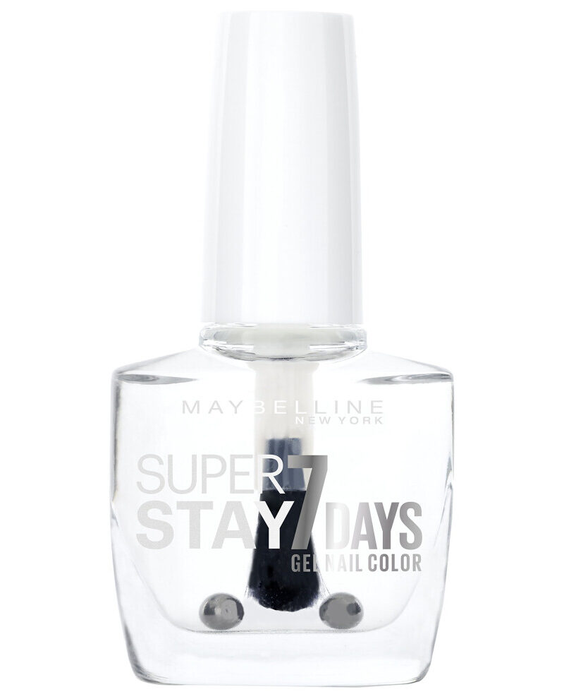 Llak për thonjë Maybelline Super Stay Forever Strong Transparent, 10 ml