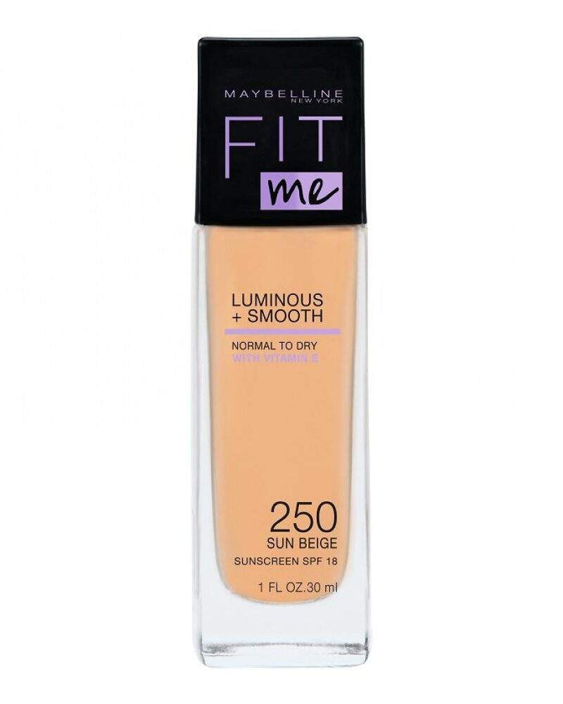 Kremë Pudër Maybelline Fit Me Luminous + Smooth SPF 18, 250, 30 ml
