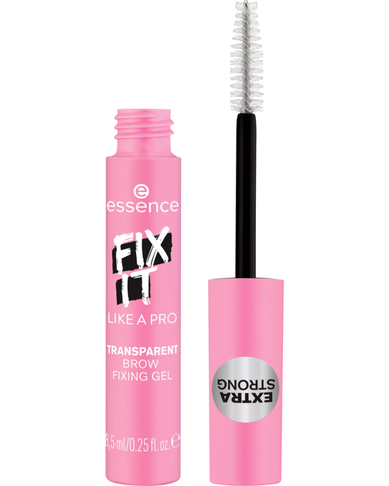 Gell për vetulla Essence Fix It Like A Pro Transparent, 8.5 ml