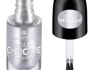 Llak për thonjë, Essence Satin Chrome, 04 Steel, 8 ml