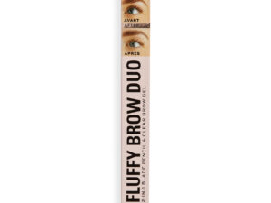 Laps për vetulla Revolution Fluffy Brow Duo Ash Brown, 0.12 g